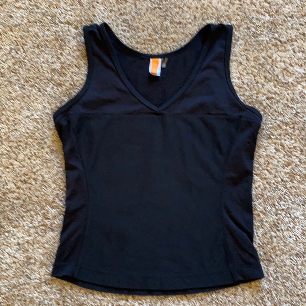 Lucy Black Sports Tank Top